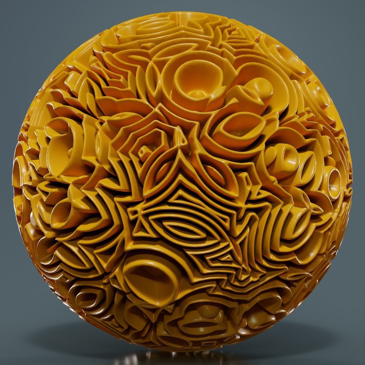 Beauty Ball 3D model_12