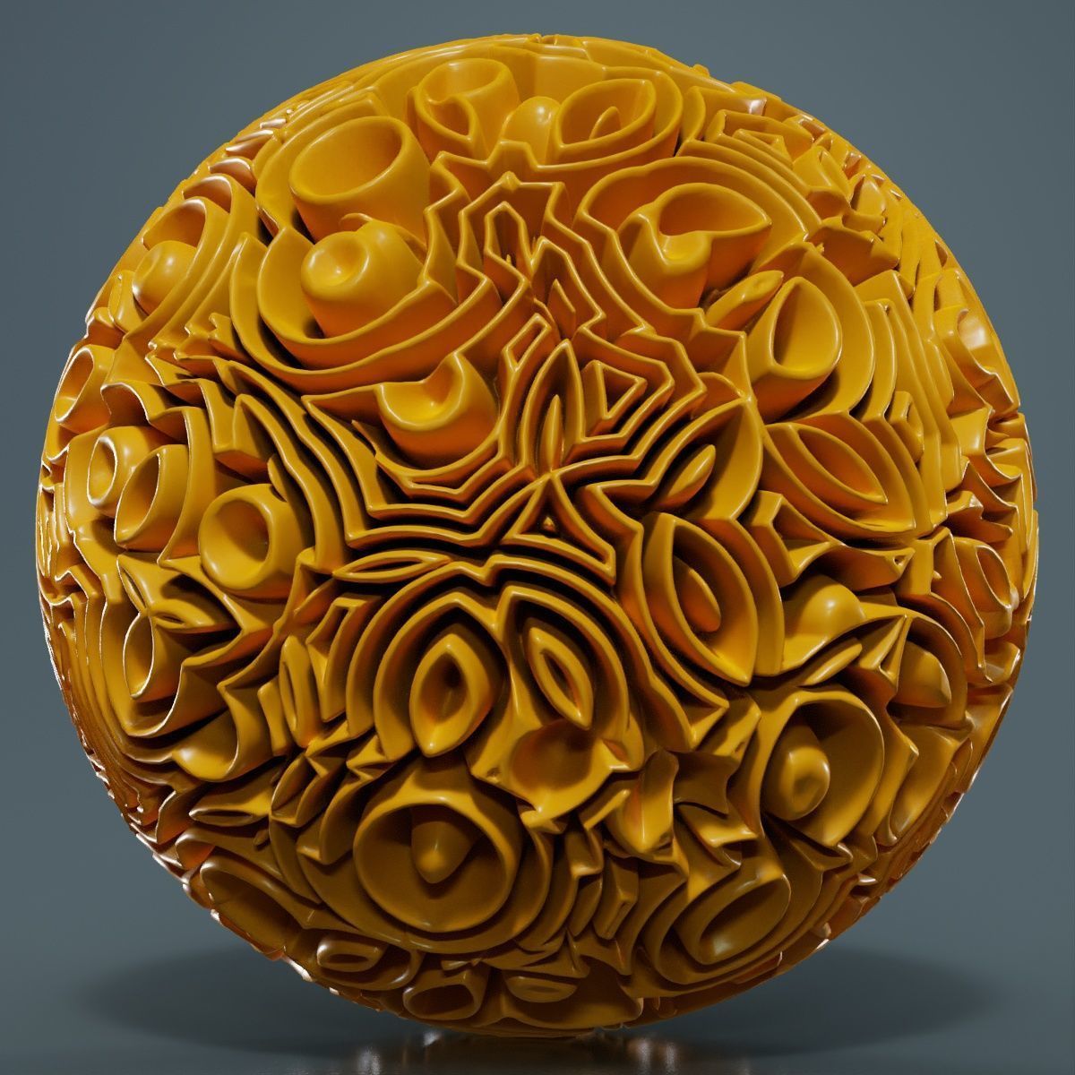 Beauty Ball 3D model_10