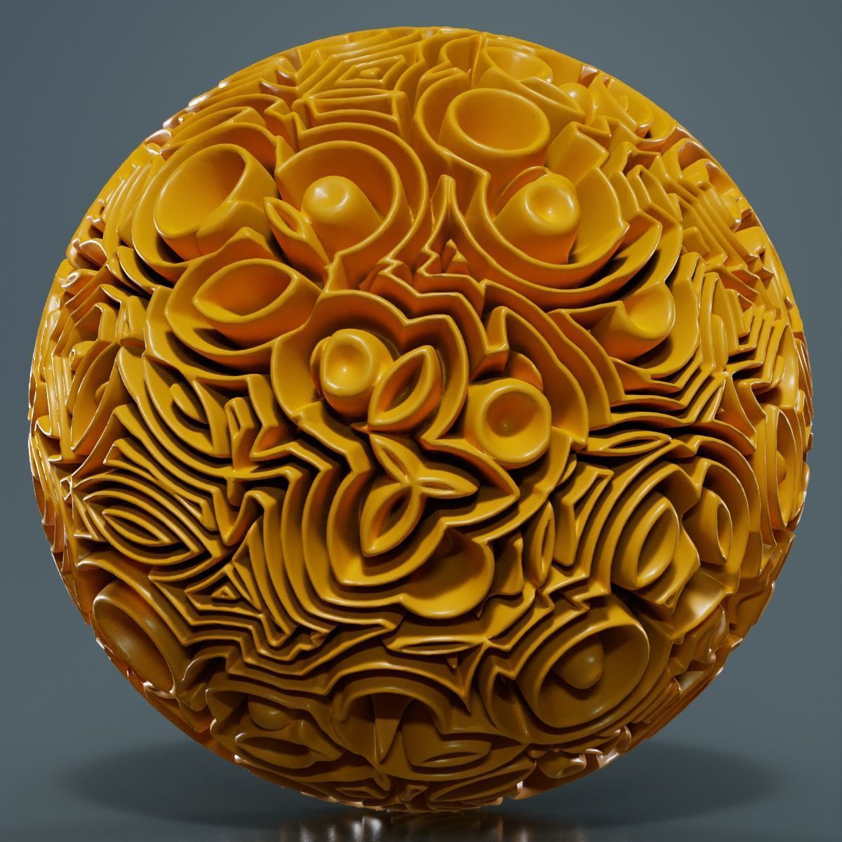 Beauty Ball 3D model_11