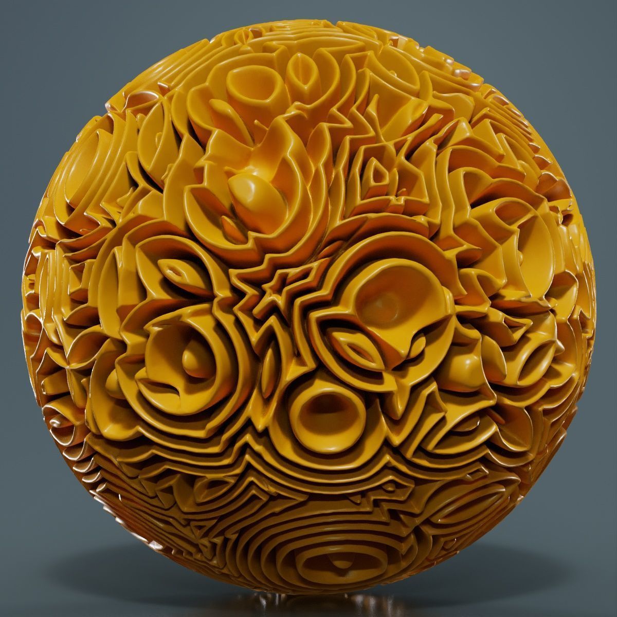 Beauty Ball 3D model_14