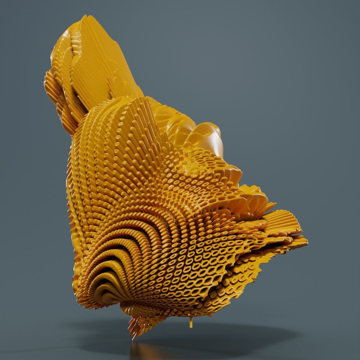 Bell Fish 3D model_16