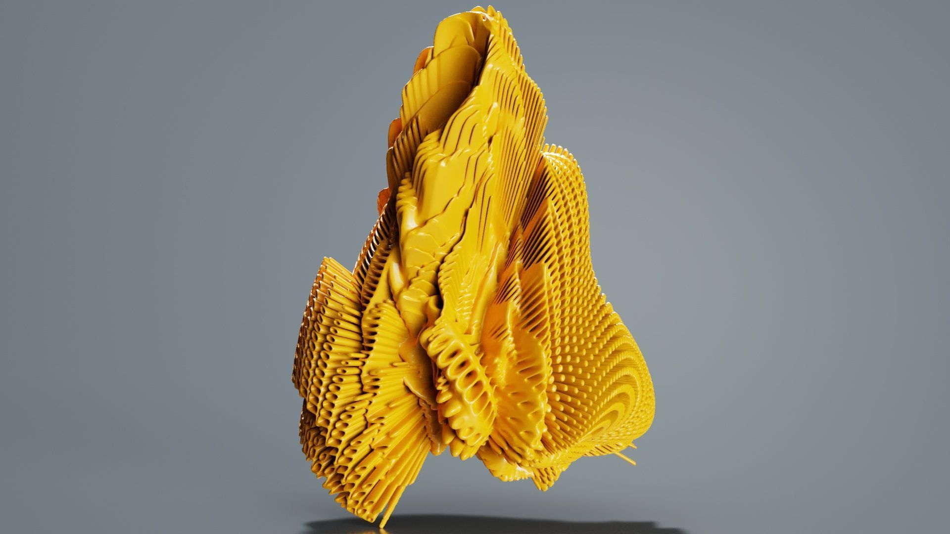 Bell Fish 3D model_2