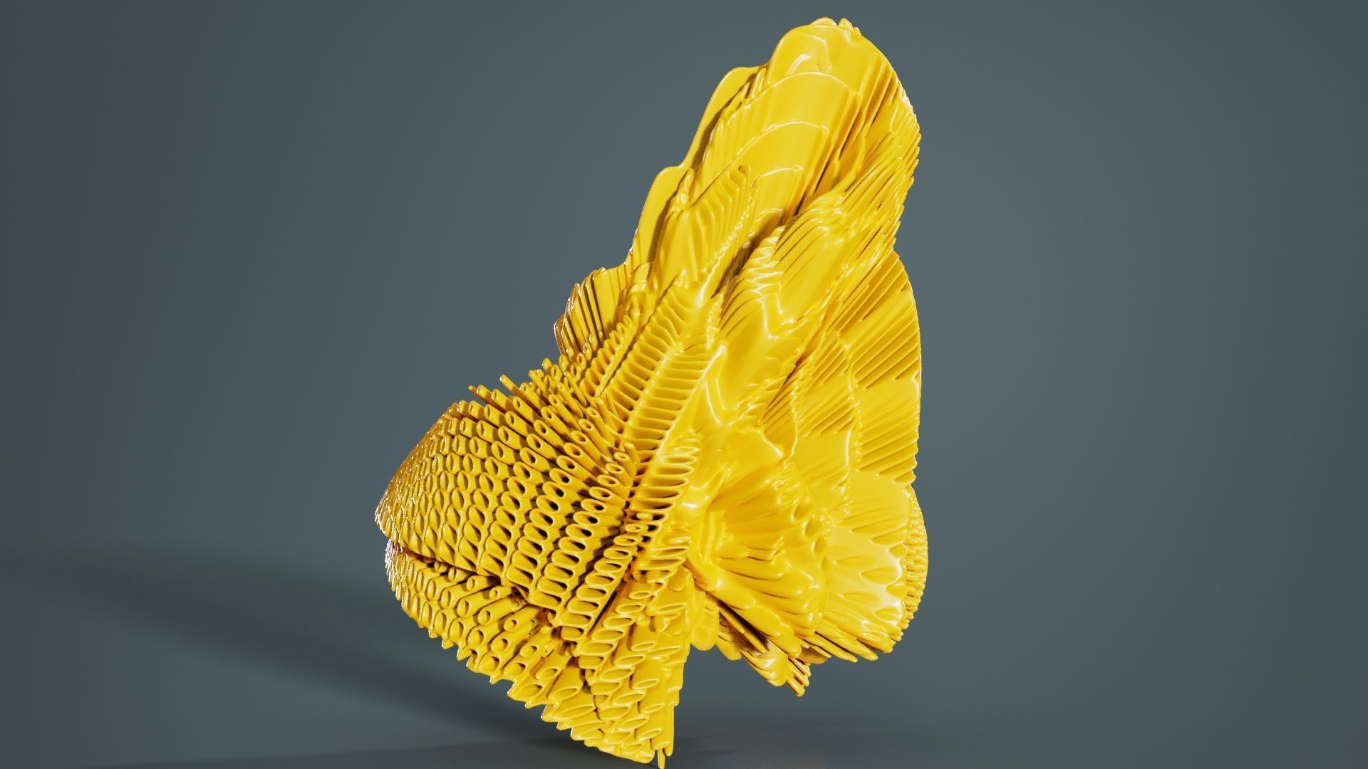 Bell Fish 3D model_1