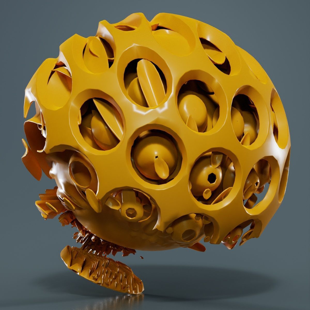 Bubbly 3D model_14
