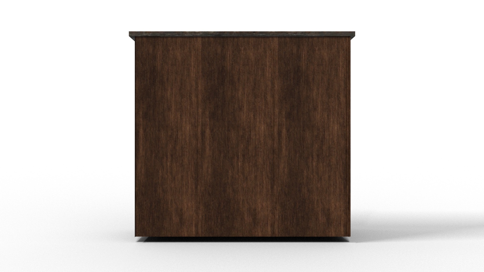 Fireplace  Low-poly 3D model_6