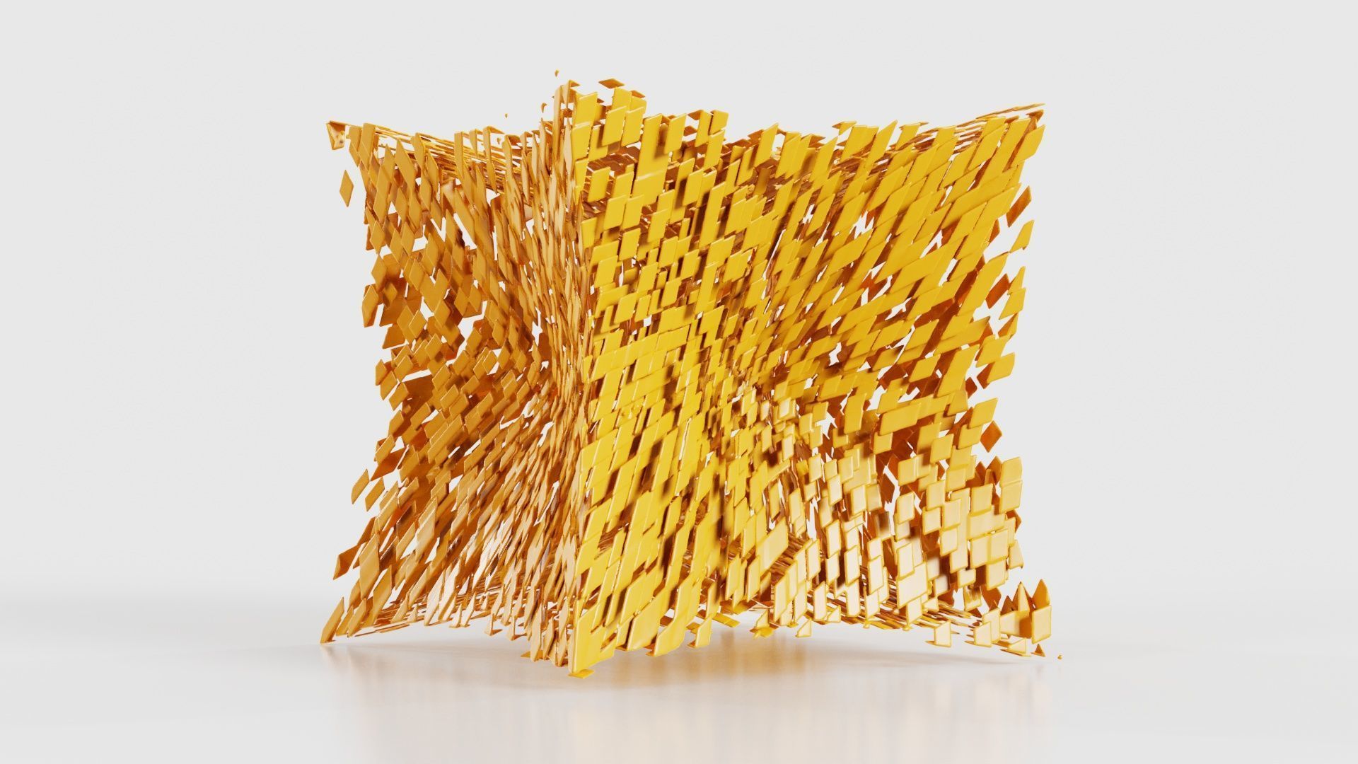 Deflated Bricks 3D model_21