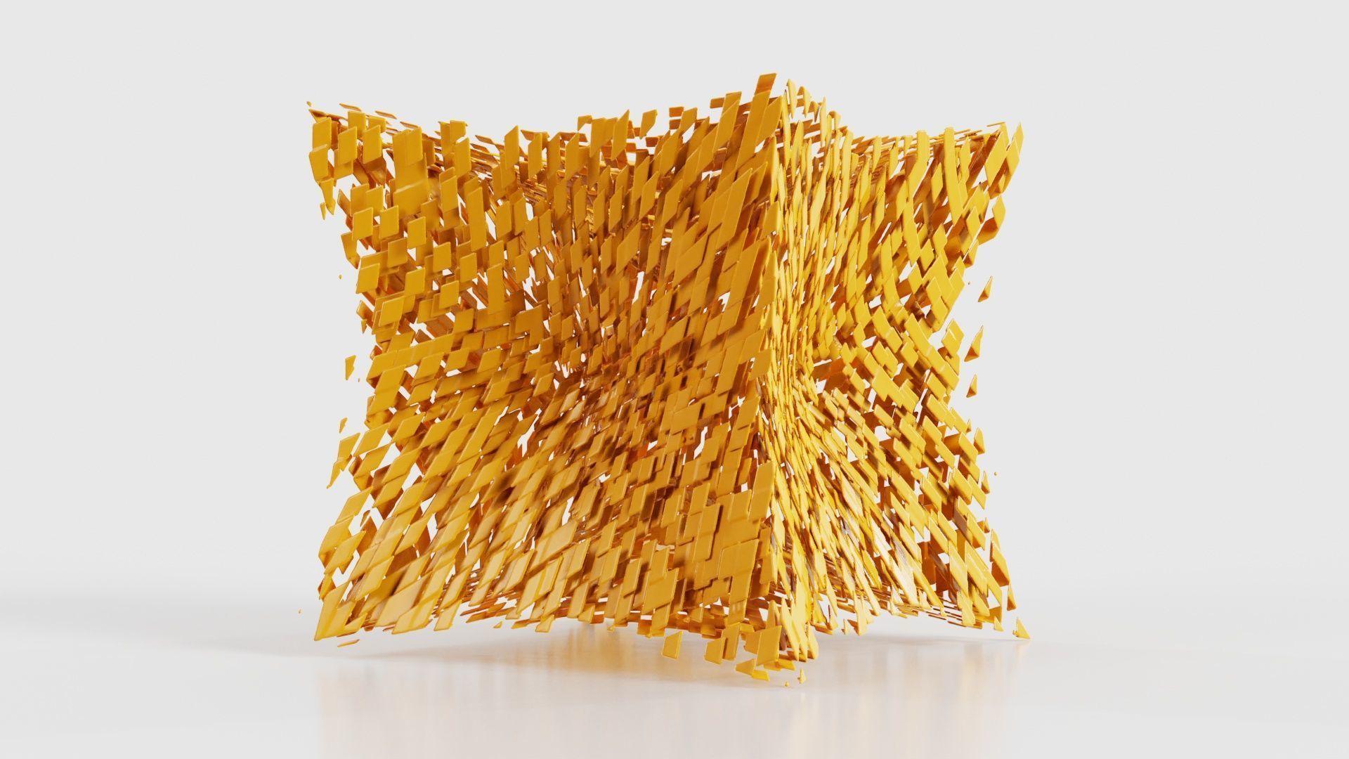 Deflated Bricks 3D model_19