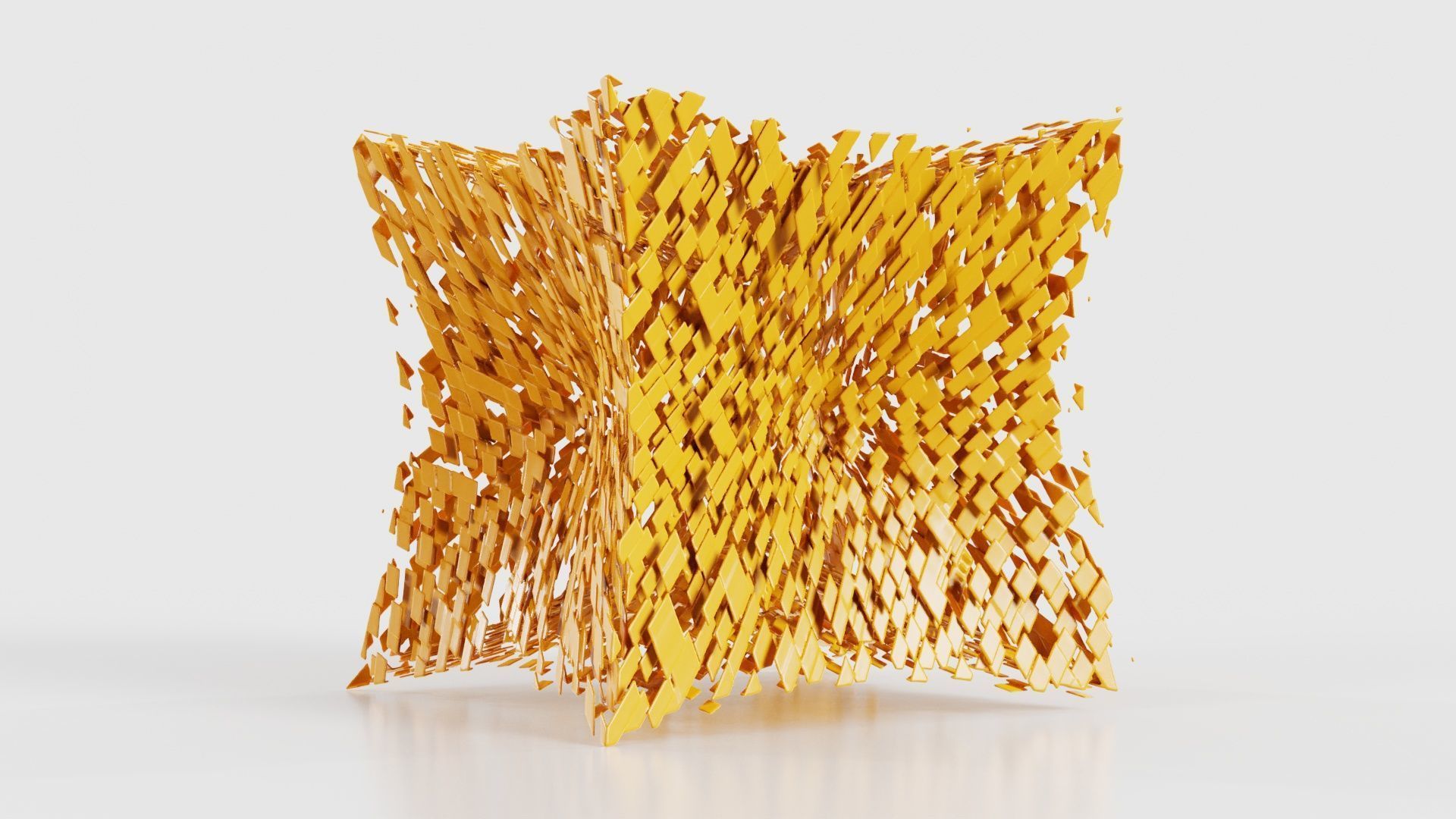 Deflated Bricks 3D model_24