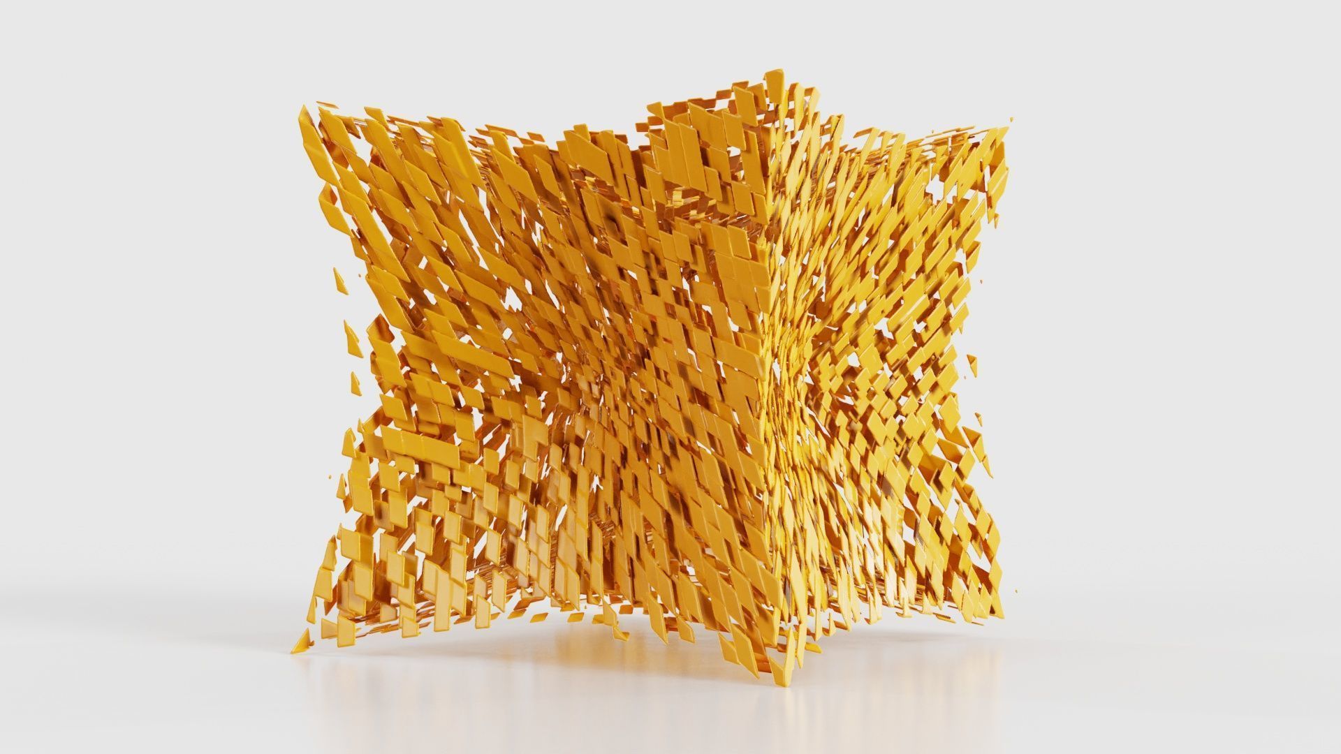 Deflated Bricks 3D model_25