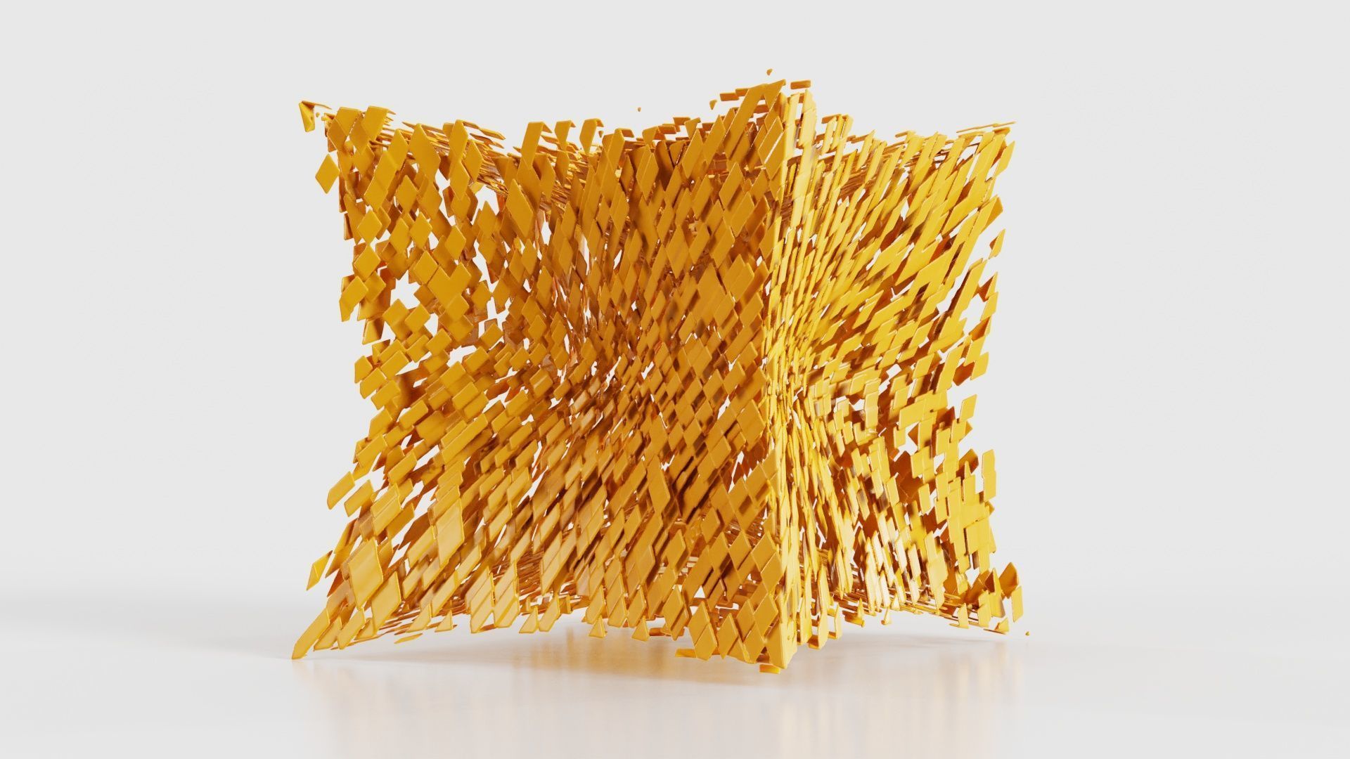 Deflated Bricks 3D model_22