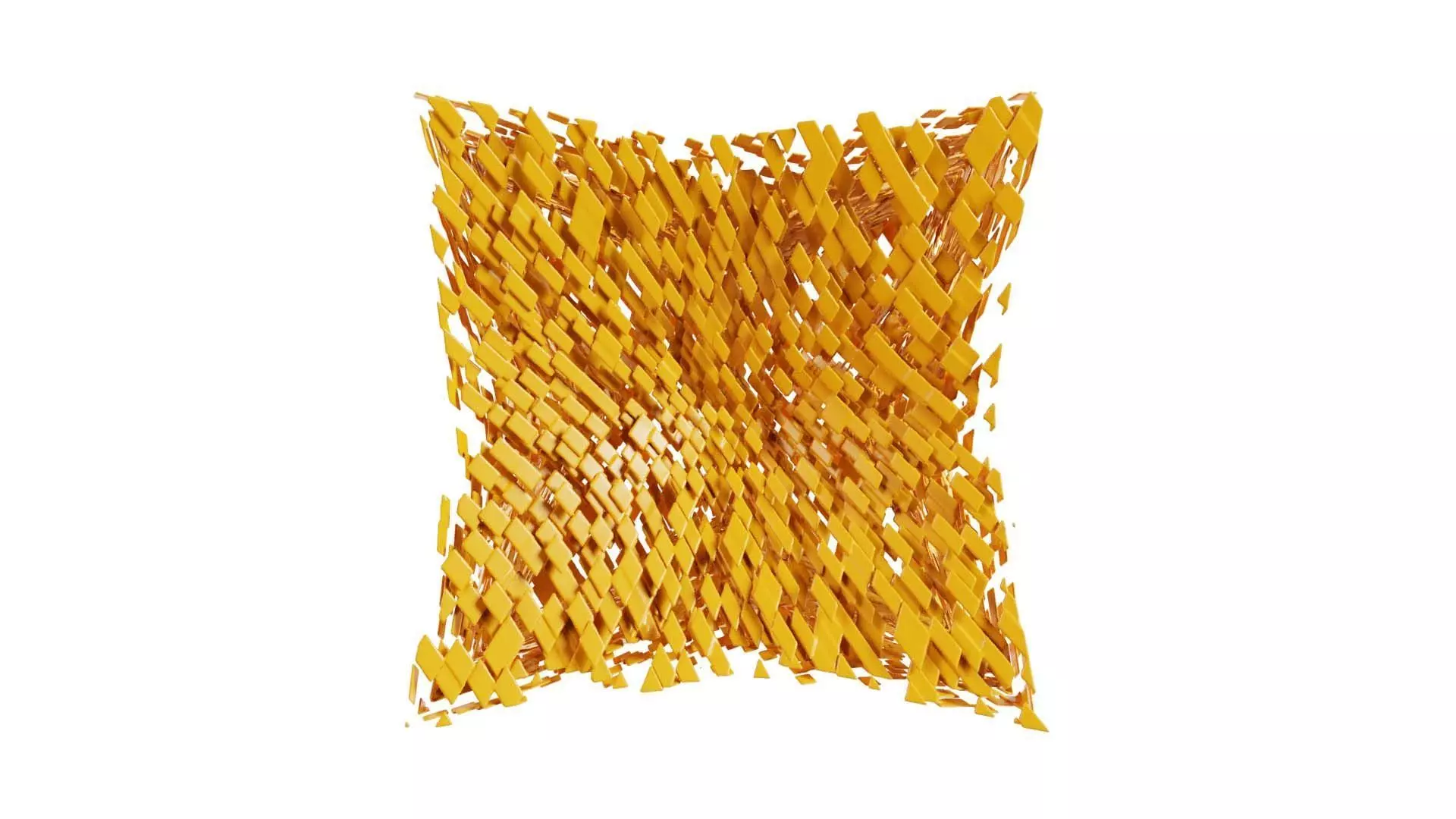 Deflated Bricks 3D model_0