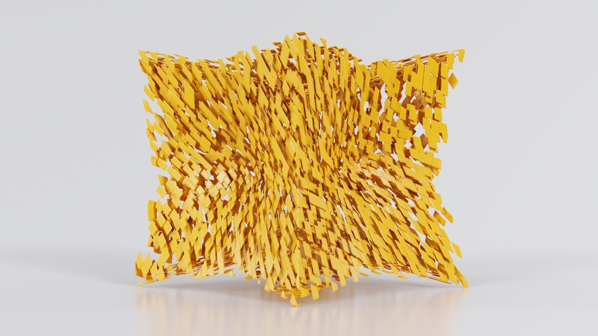 Deflated Bricks 3D model_6