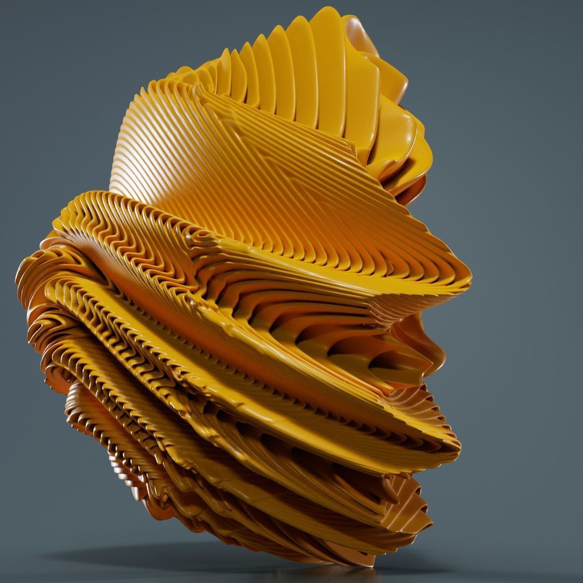 Digital Flower 1 3D model_16