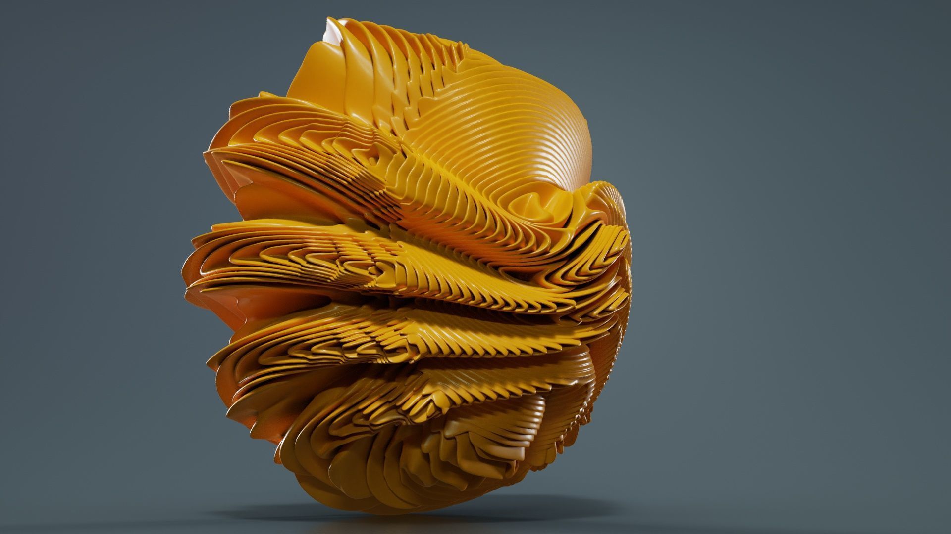 Digital Flower 1 3D model_1