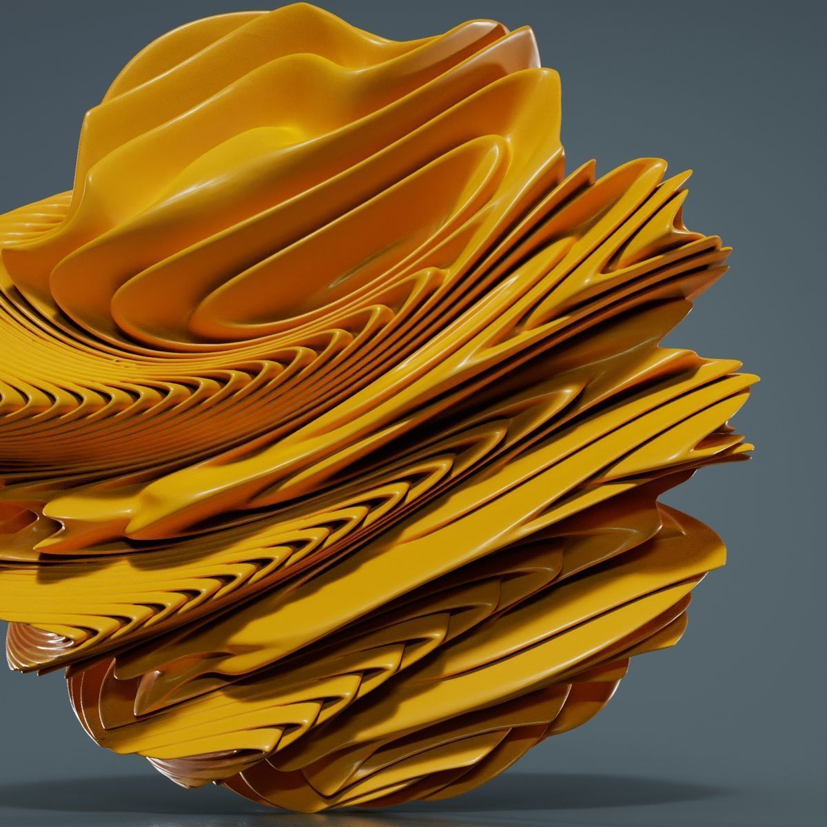 Digital Flower 1 3D model_14