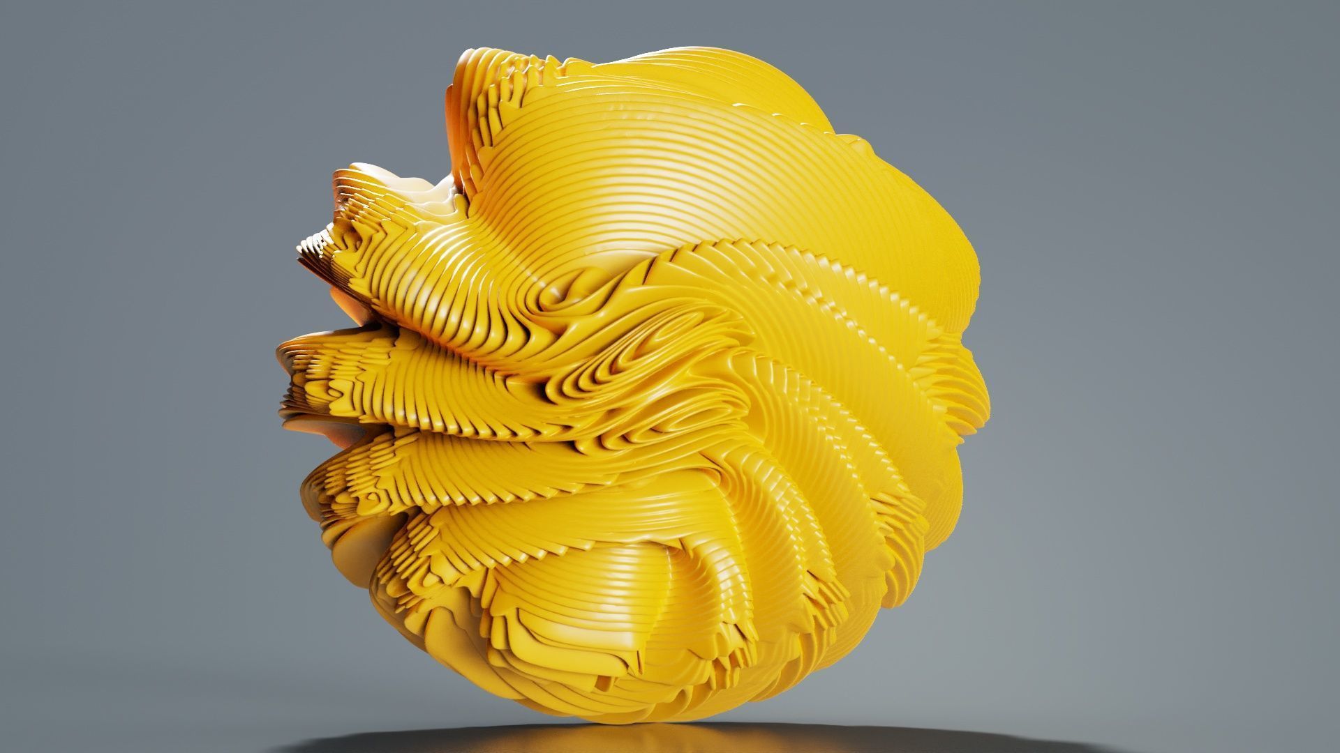 Digital Flower 1 3D model_3