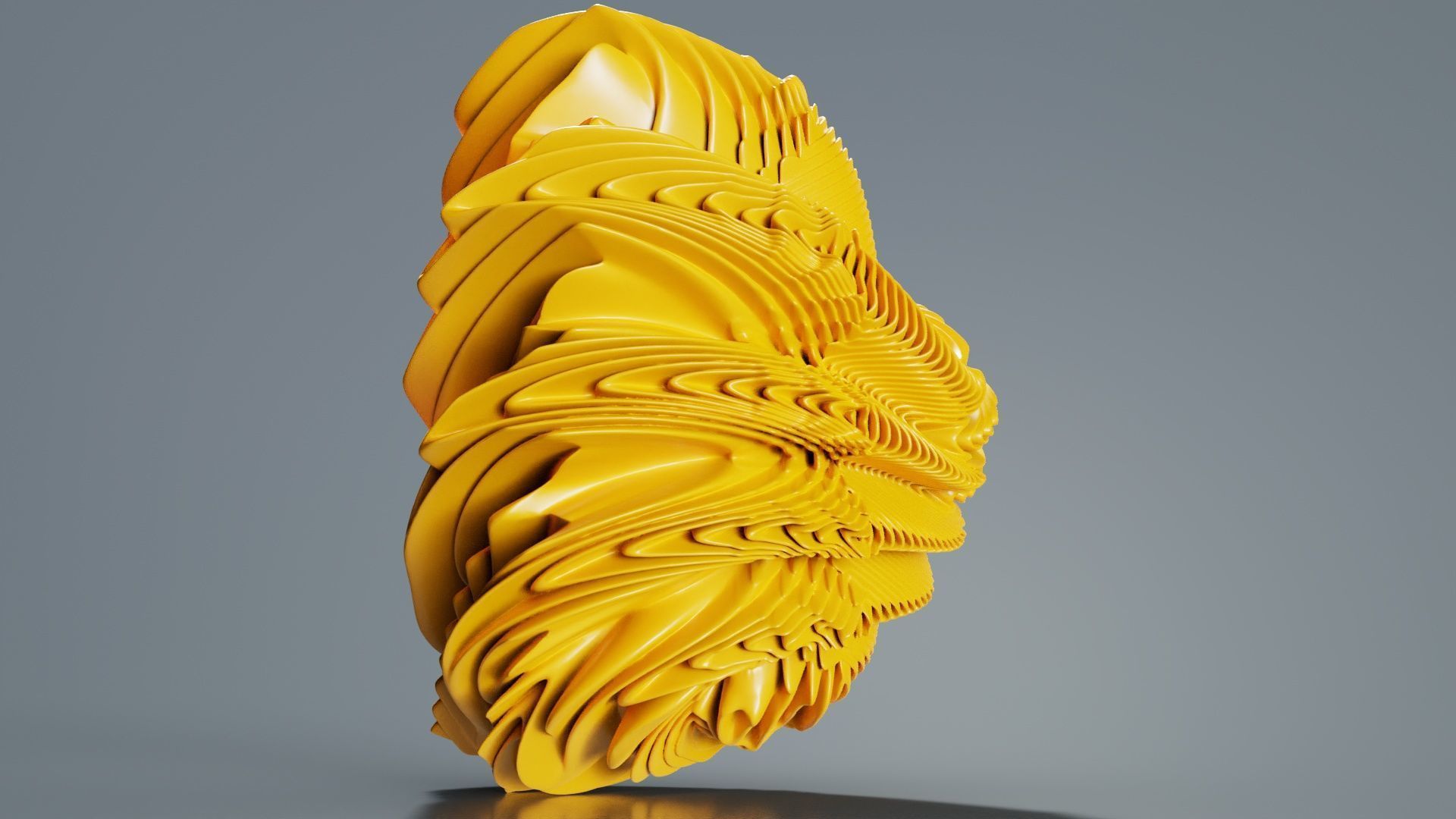 Digital Flower 1 3D model_5