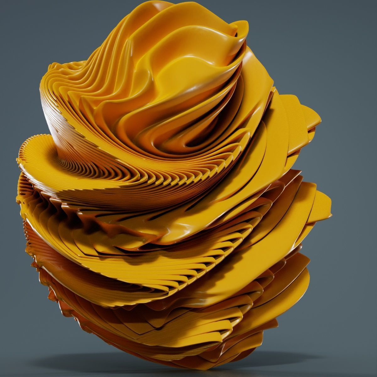 Digital Flower 1 3D model_15