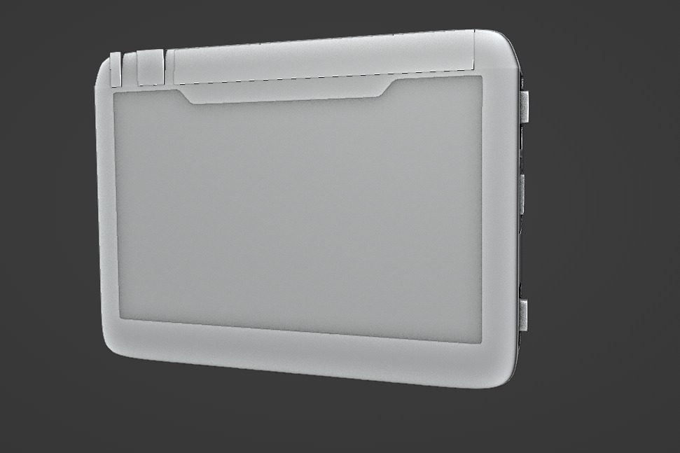 Edesix VB-320 Body-Worn Camera Body cam Tactical gear  Low-poly 3D model_7