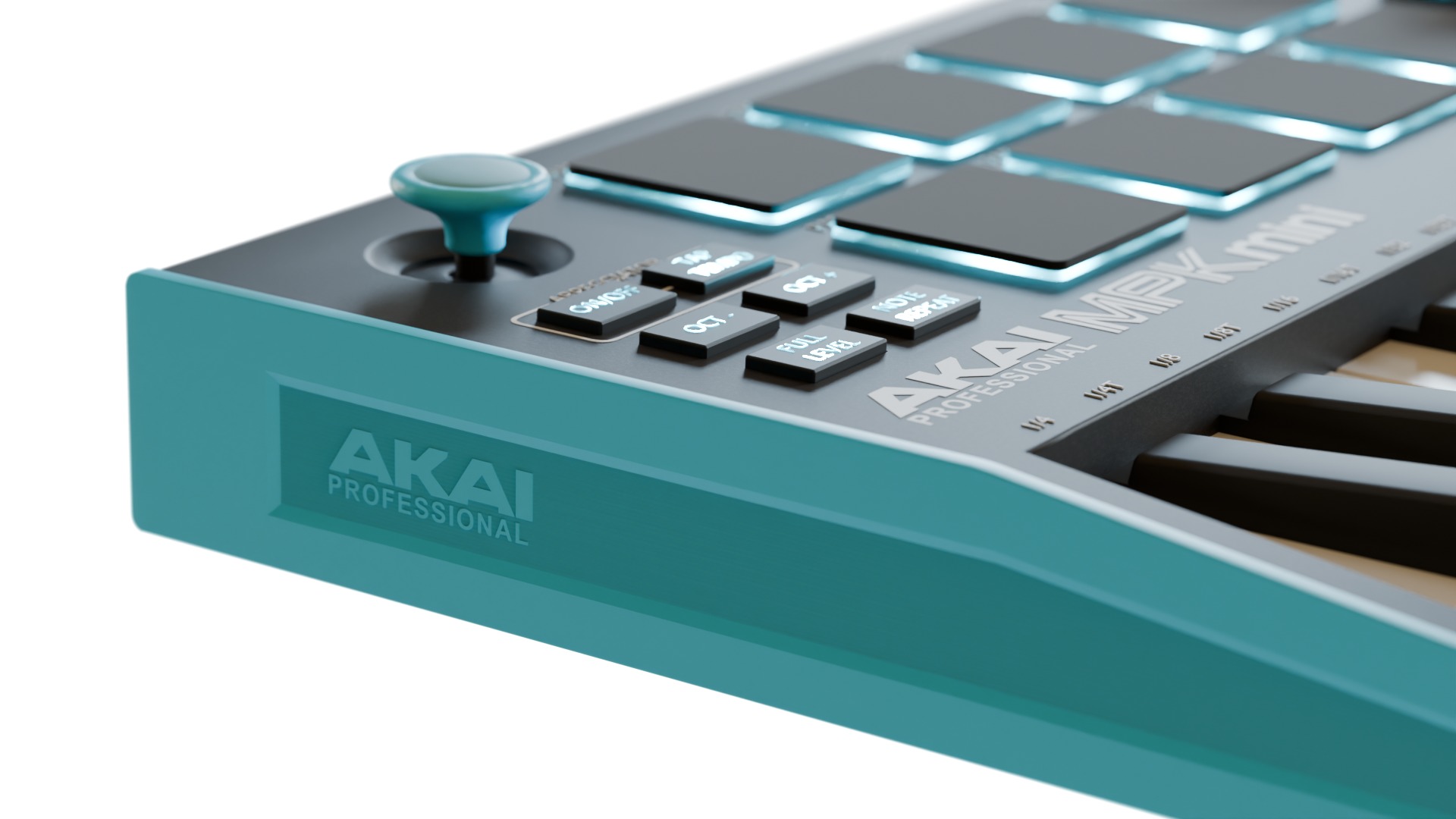 AKAI MINI midi keyboard 3D model_7