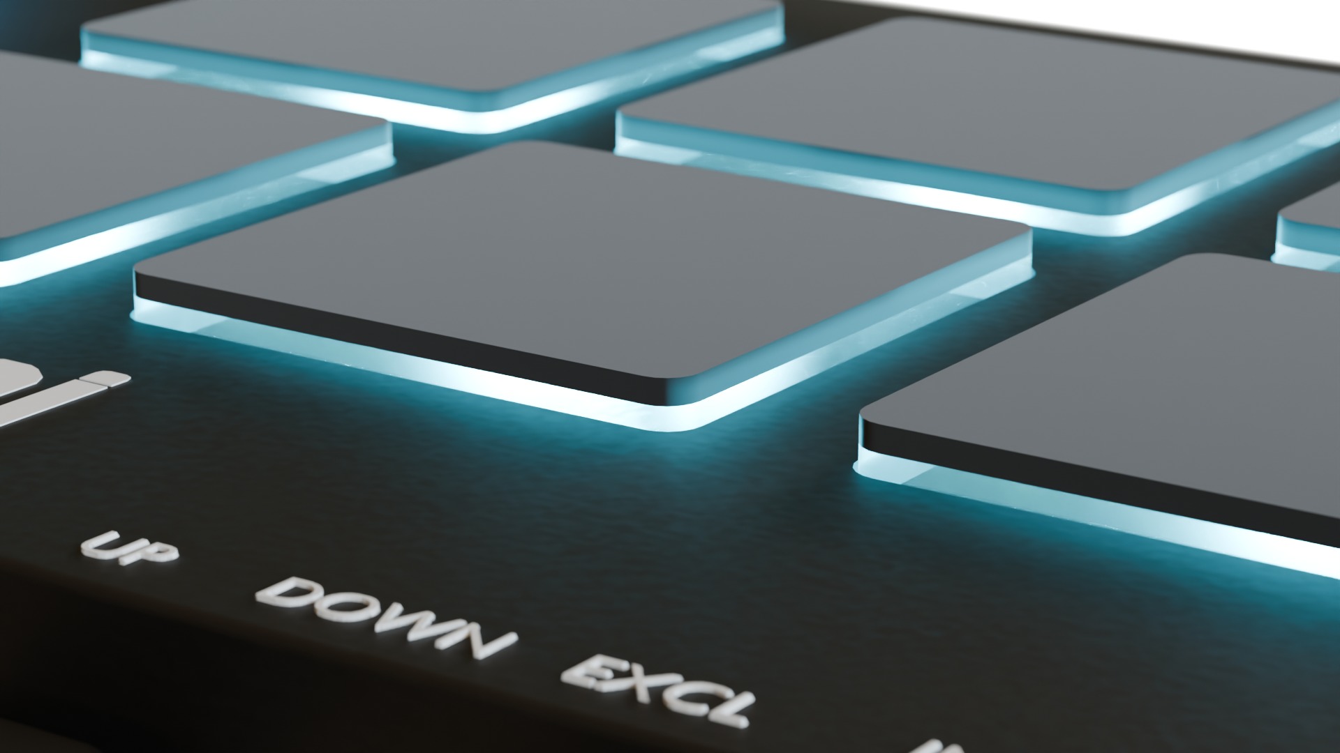 AKAI MINI midi keyboard 3D model_4