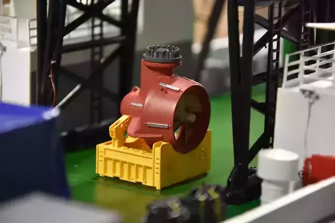 Schottel Ladegut Schiffsmodell