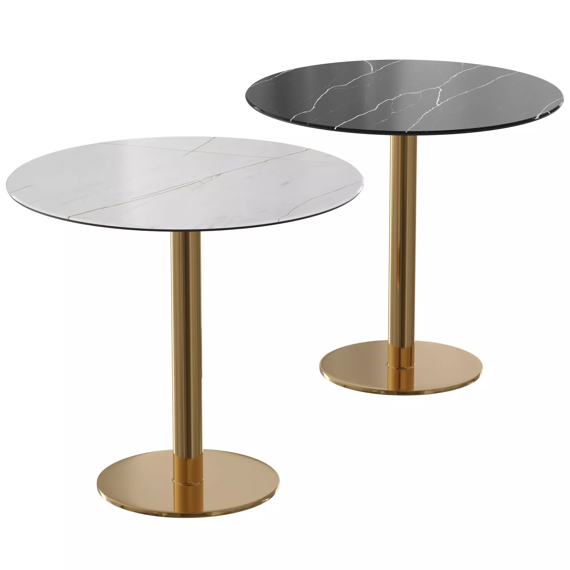 TIFFANY Column coffee table 3D model_0