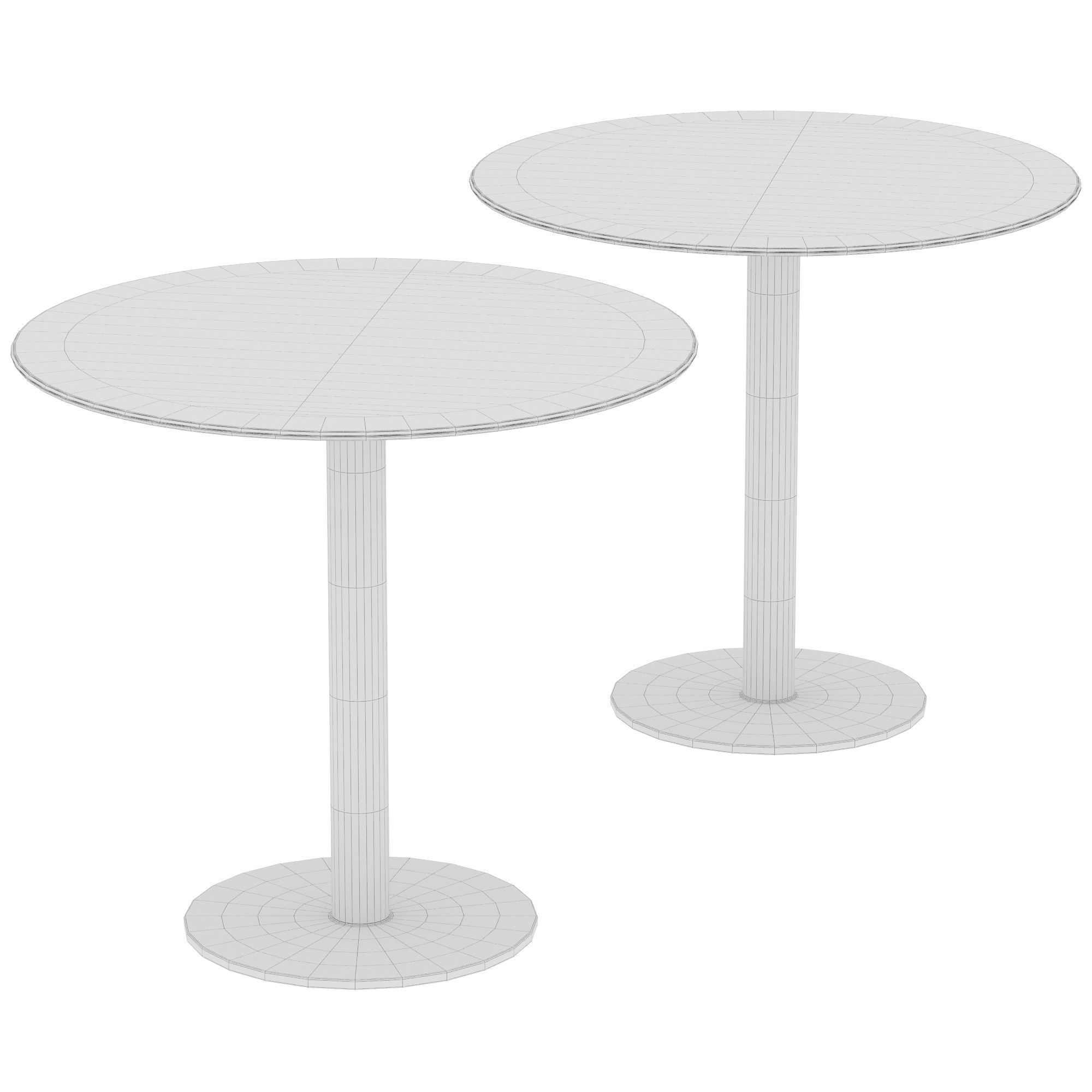 TIFFANY Column coffee table 3D model_1