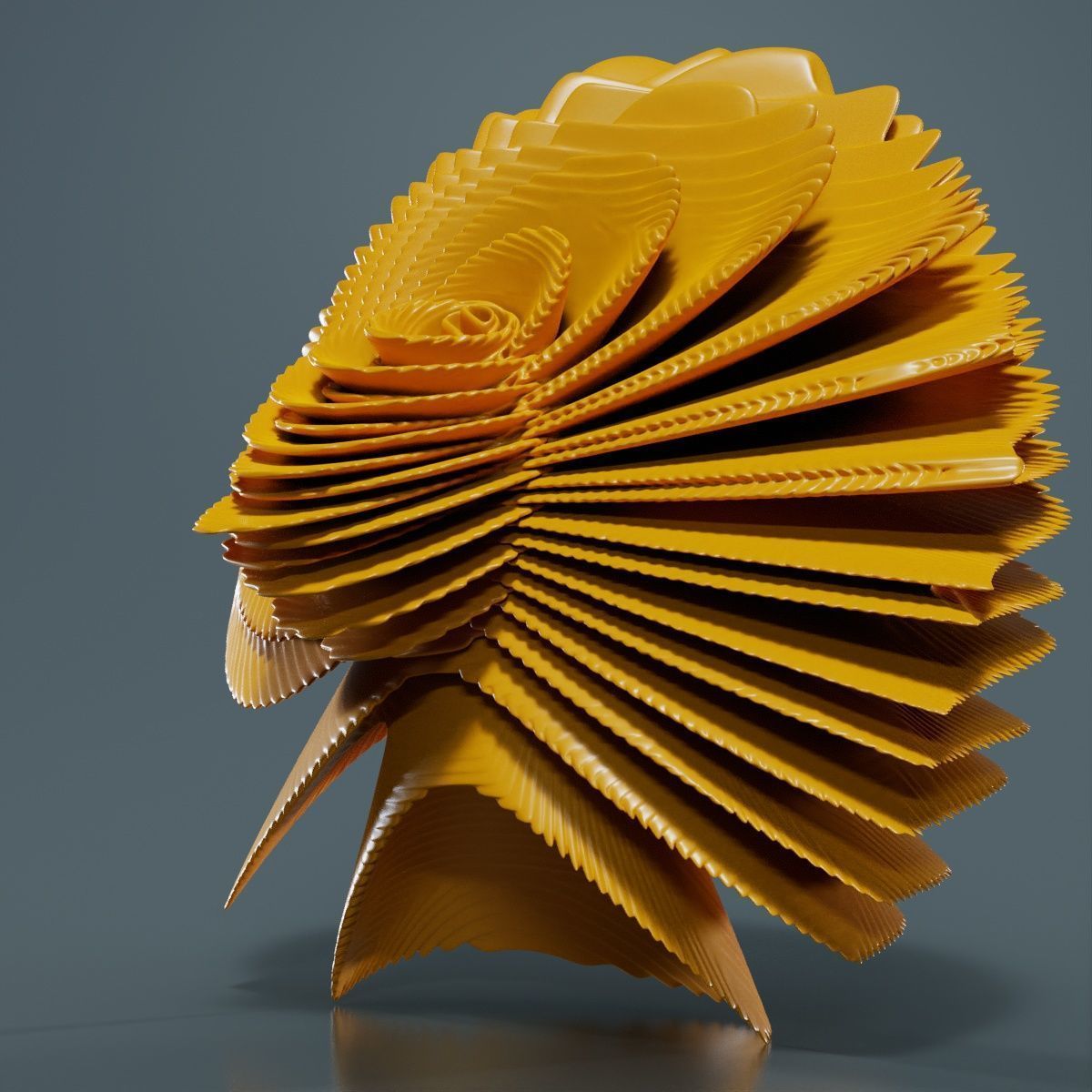 Digital Flower 5 3D model_15