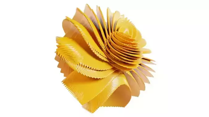 Digital Flower 5 3D model