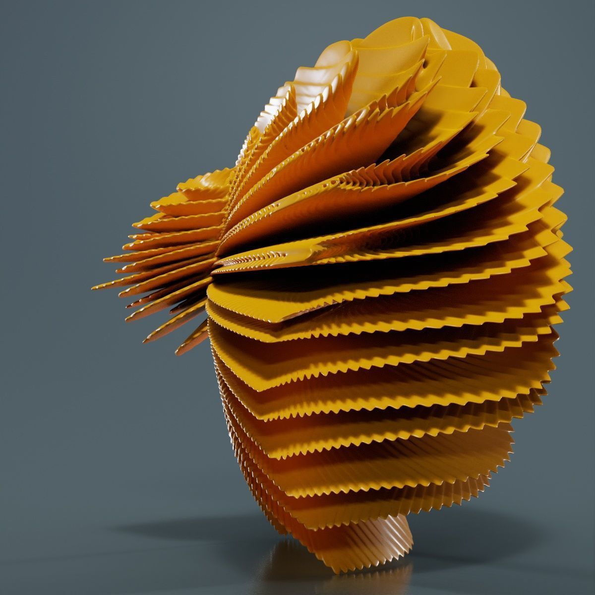 Digital Flower 5 3D model_14