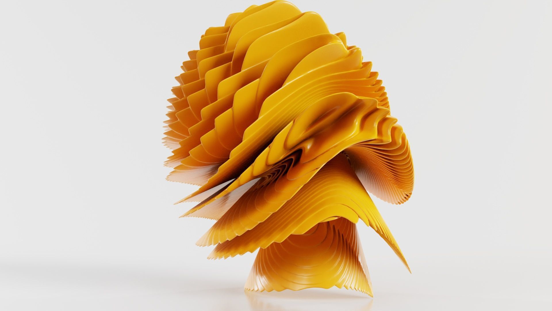 Digital Flower 5 3D model_2