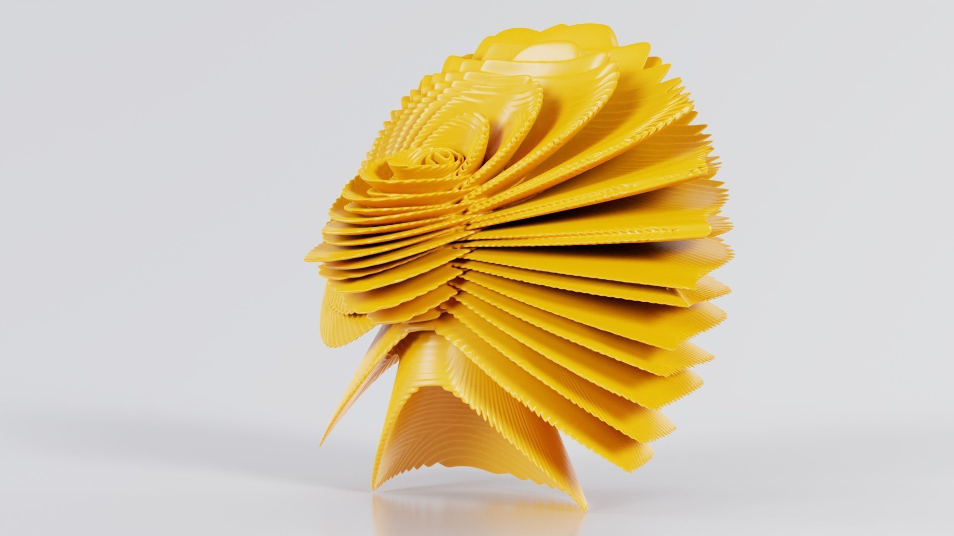 Digital Flower 5 3D model_3