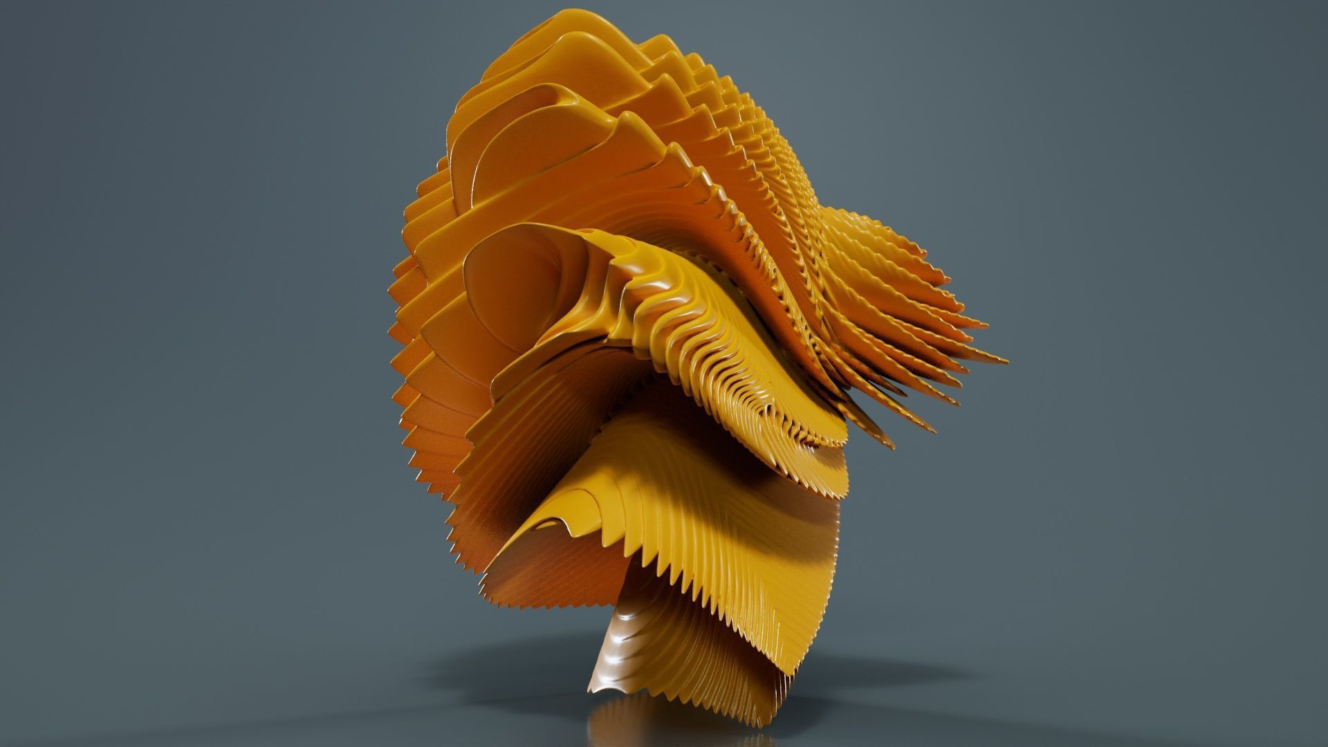 Digital Flower 5 3D model_6