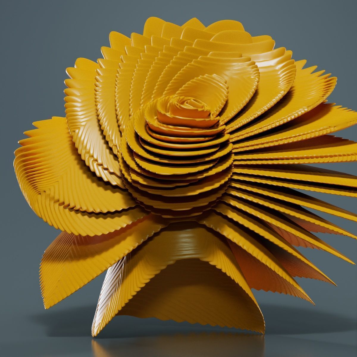Digital Flower 5 3D model_16