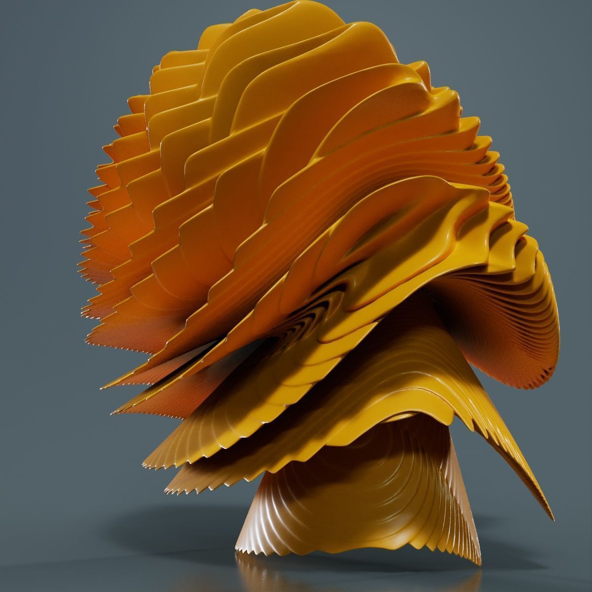 Digital Flower 5 3D model_11