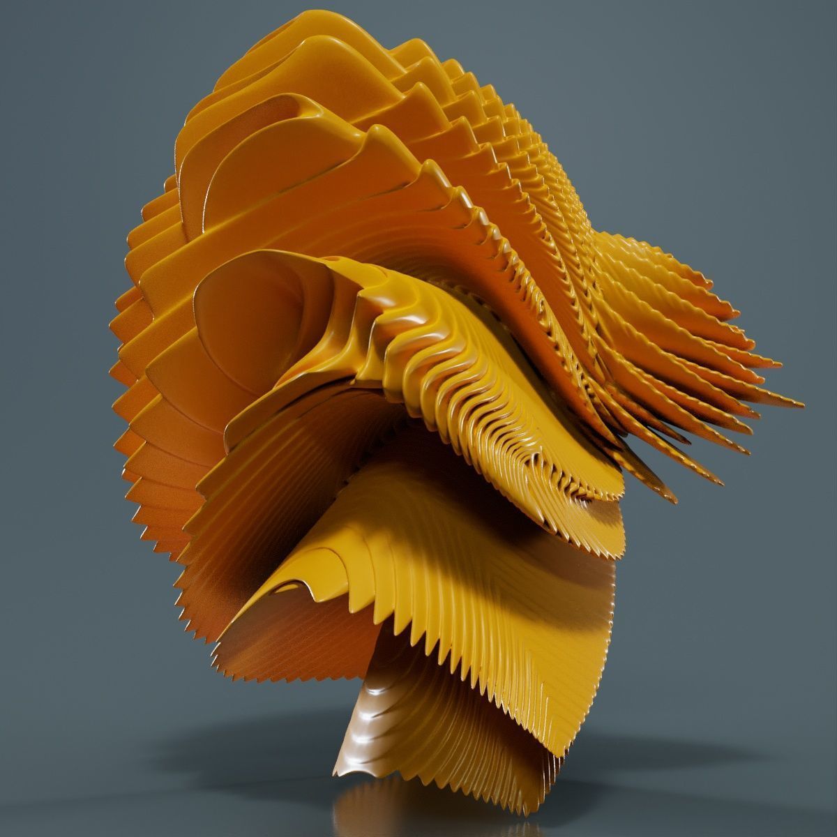 Digital Flower 5 3D model_10