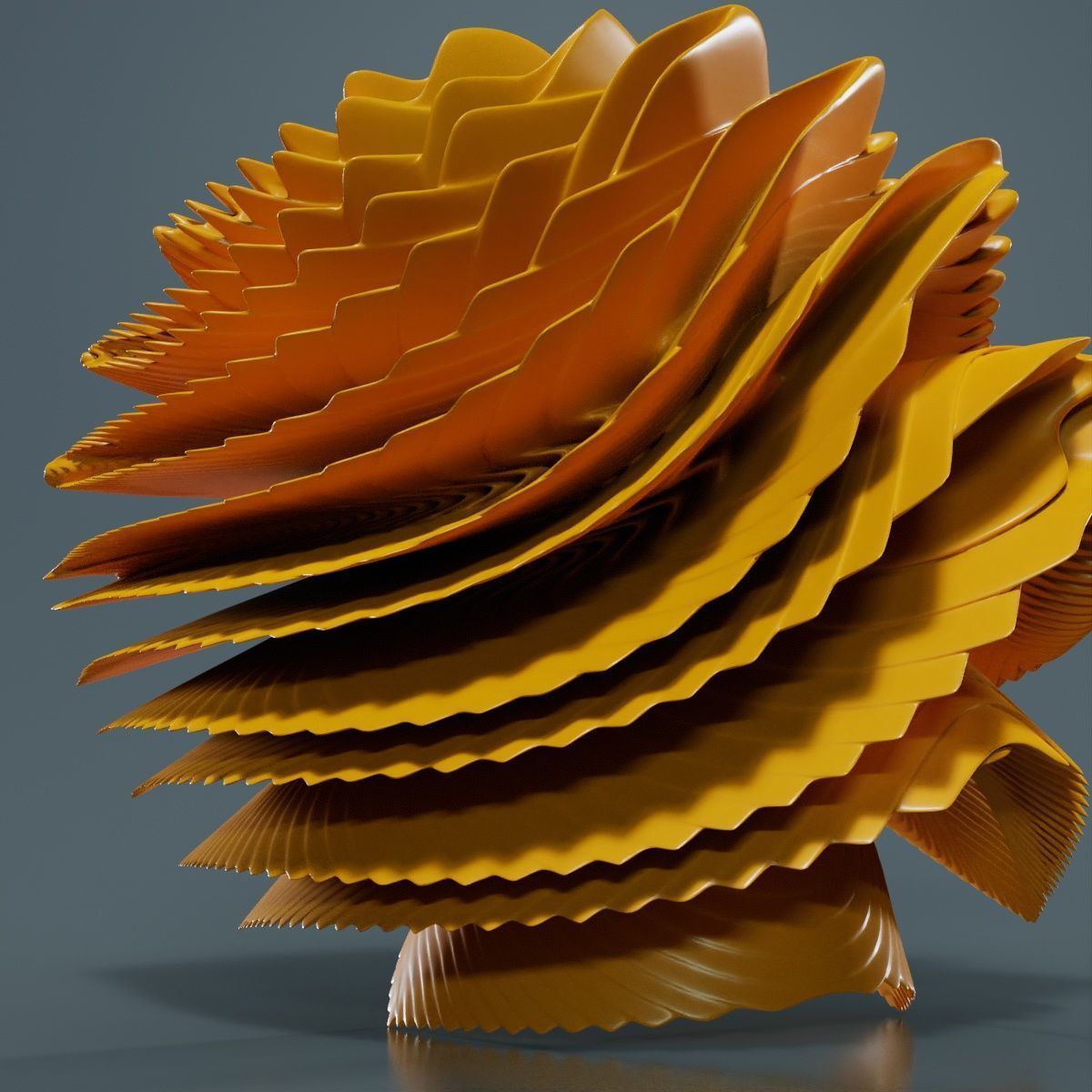 Digital Flower 5 3D model_12