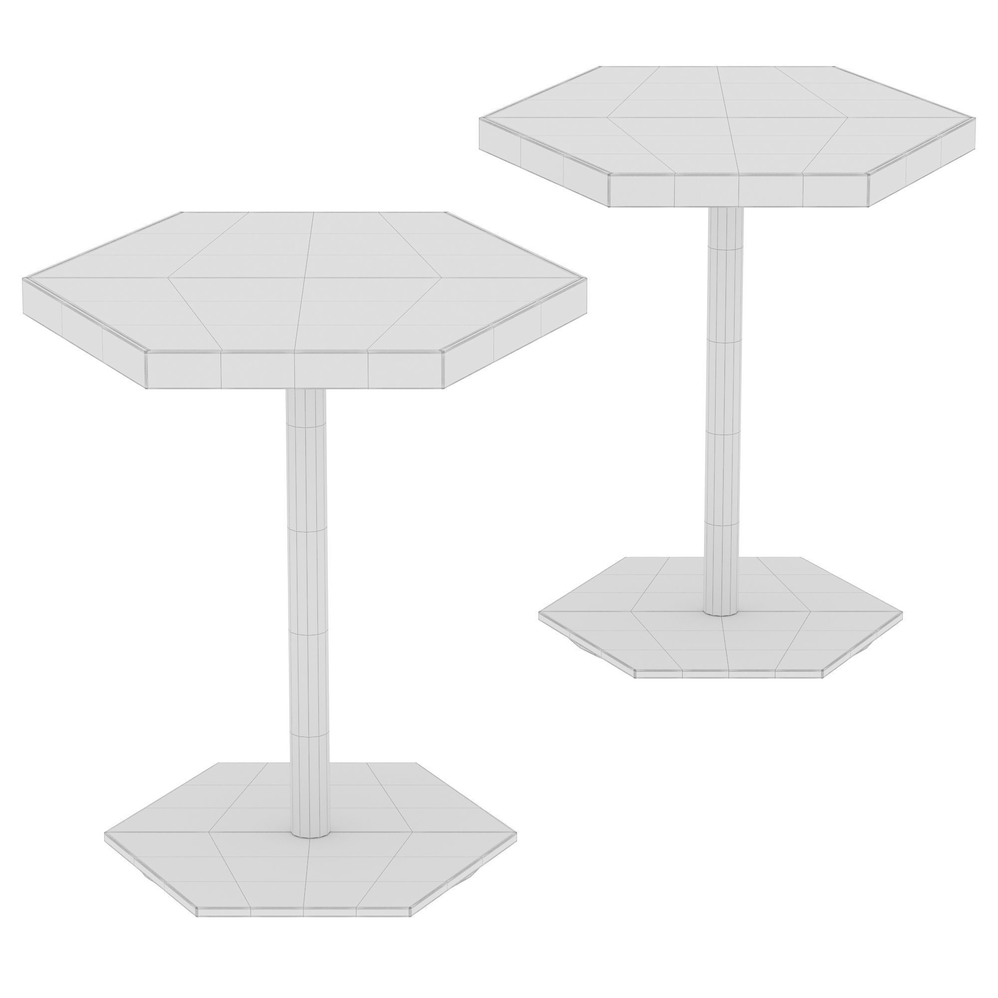 Nuevo Ciarra Side Table 3D model_1