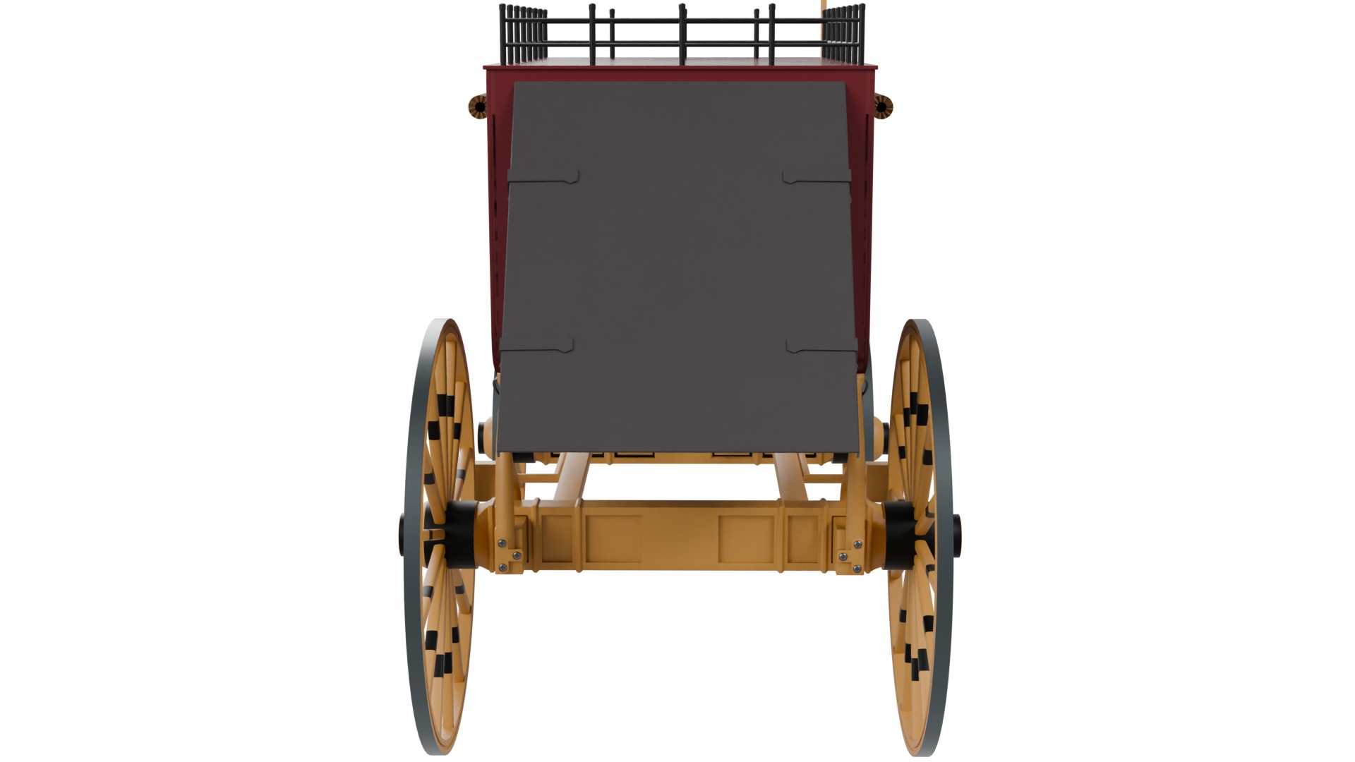 Stage Coach 3D model_3