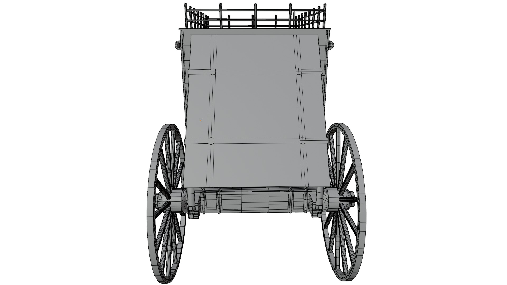 Stage Coach 3D model_12