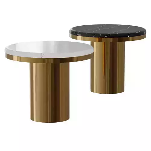 Tuscany Marble Coffee Tables 2 3D model
