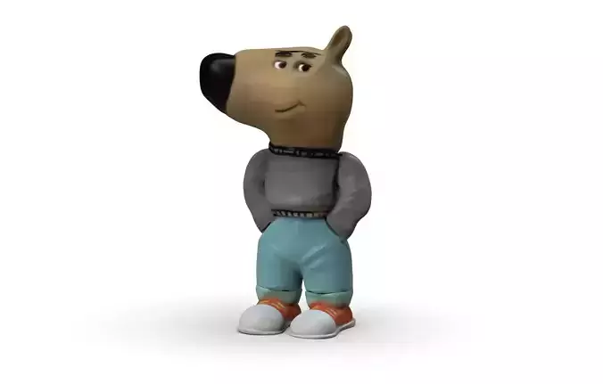 Chill Guy 3D print model