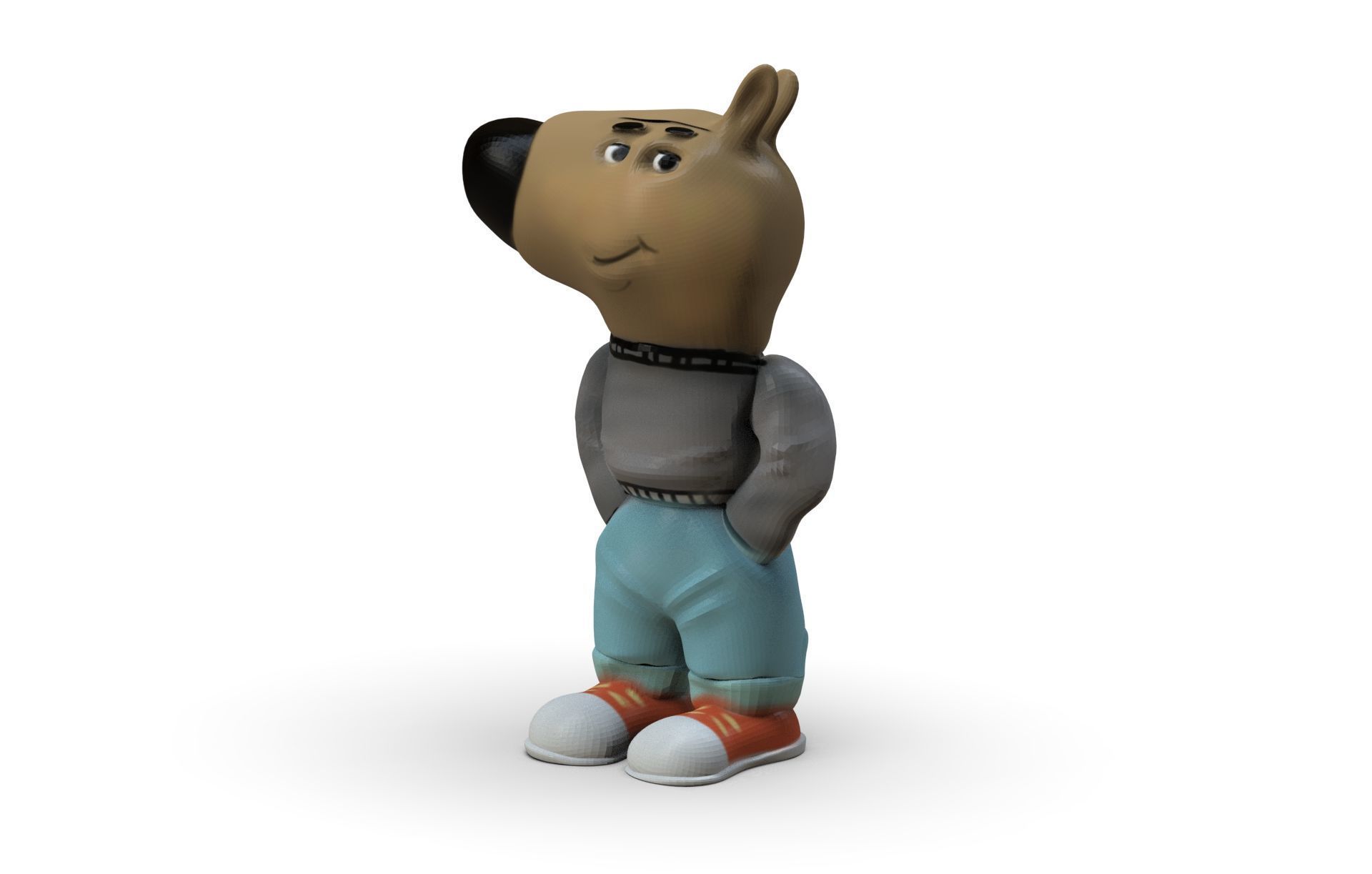 Chill Guy 3D print model_2