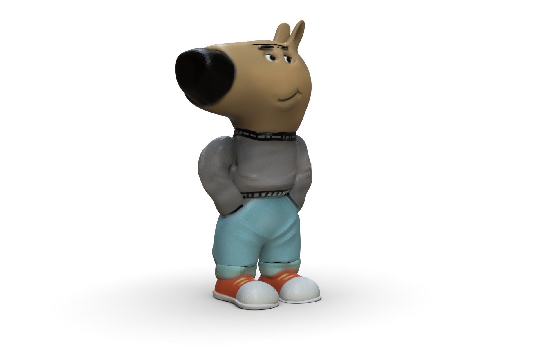 Chill Guy 3D print model_4