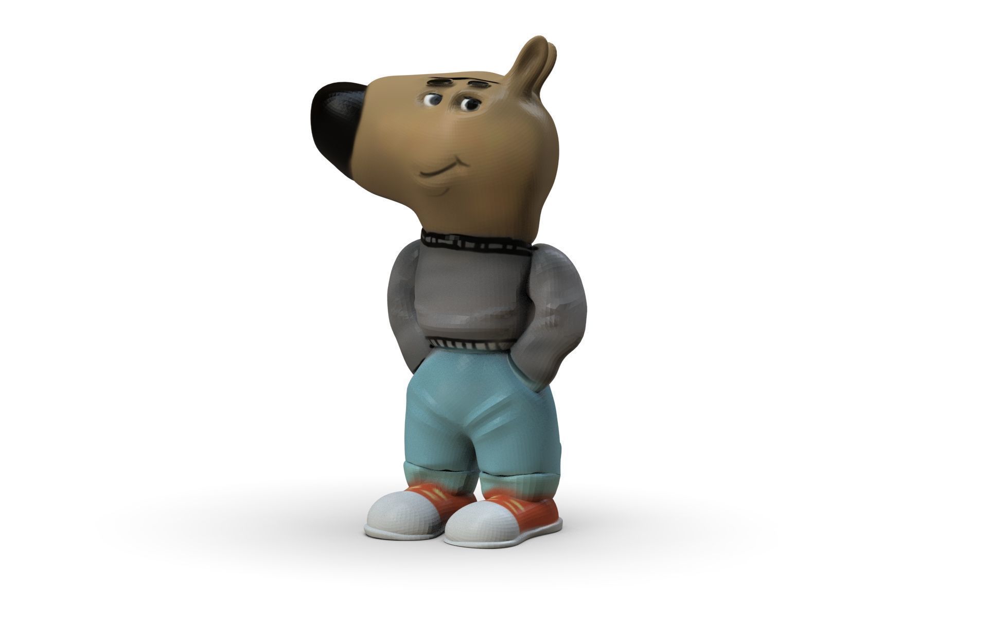 Chill Guy 3D print model_5