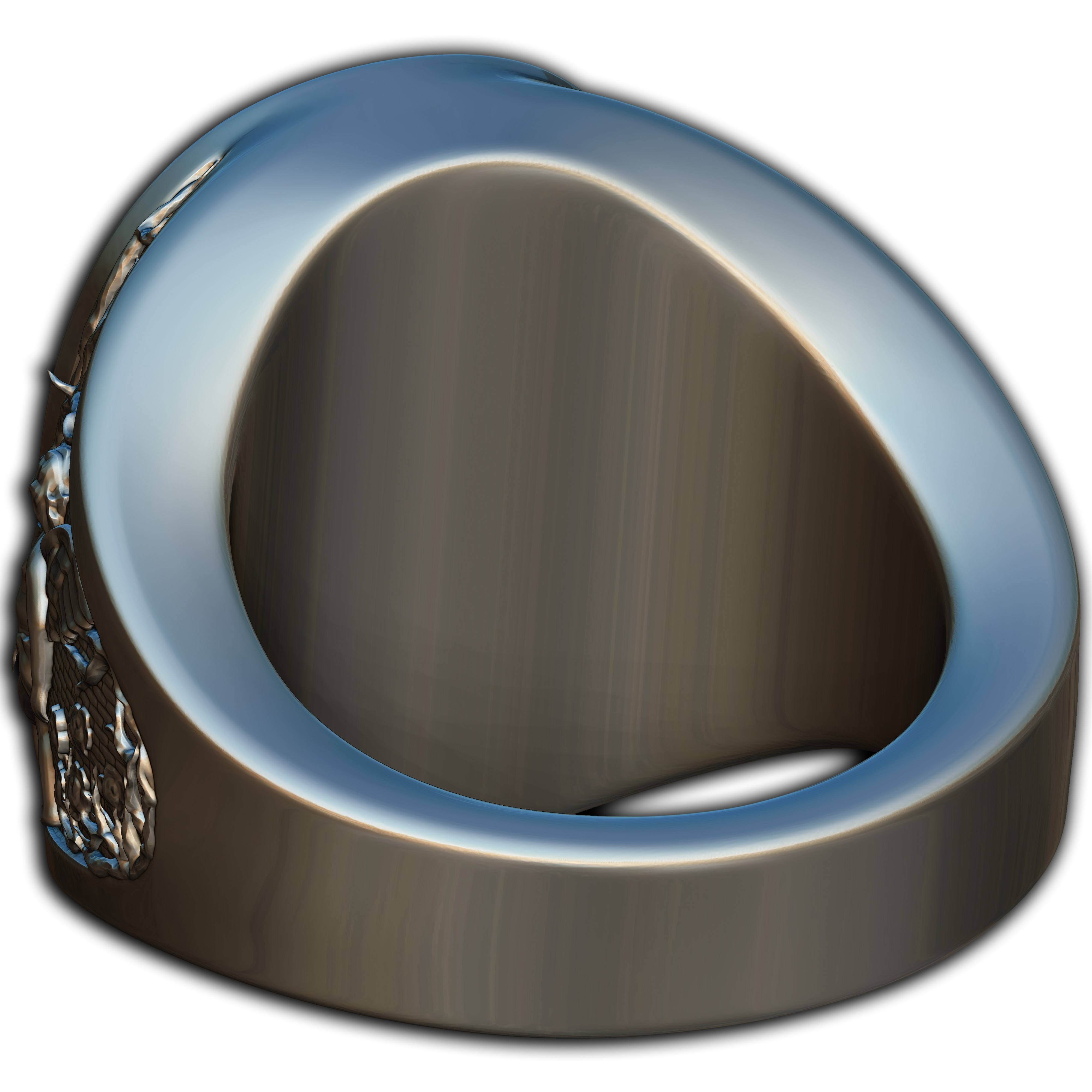 Cherub Ring 3D print model_8