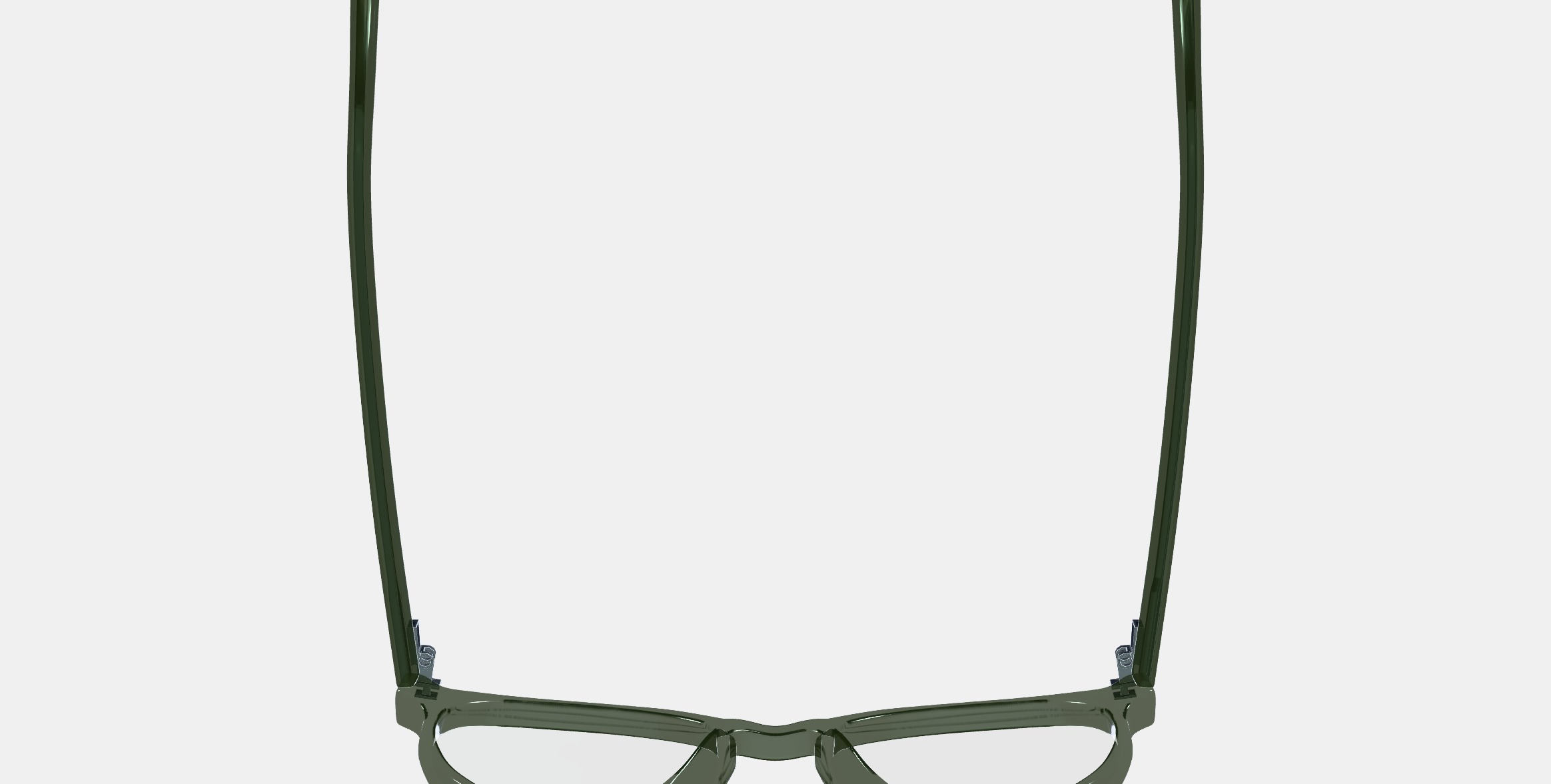 Wright Low Bridge Fit Eyeglasses in Rosemary Crystal Low-poly 3D model_8