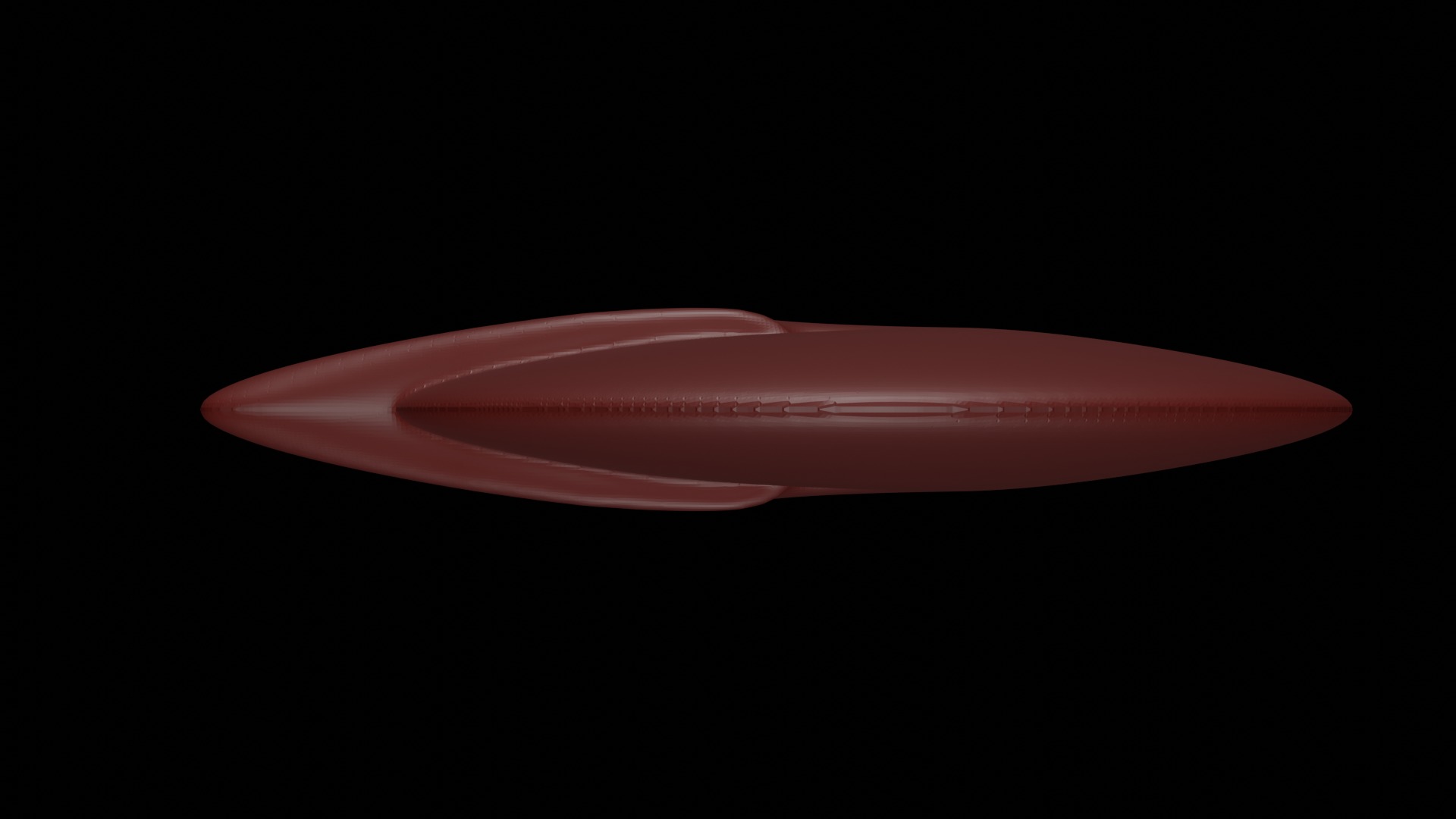 Ammonoid shell involute and compressed Prodromites 3D model_1