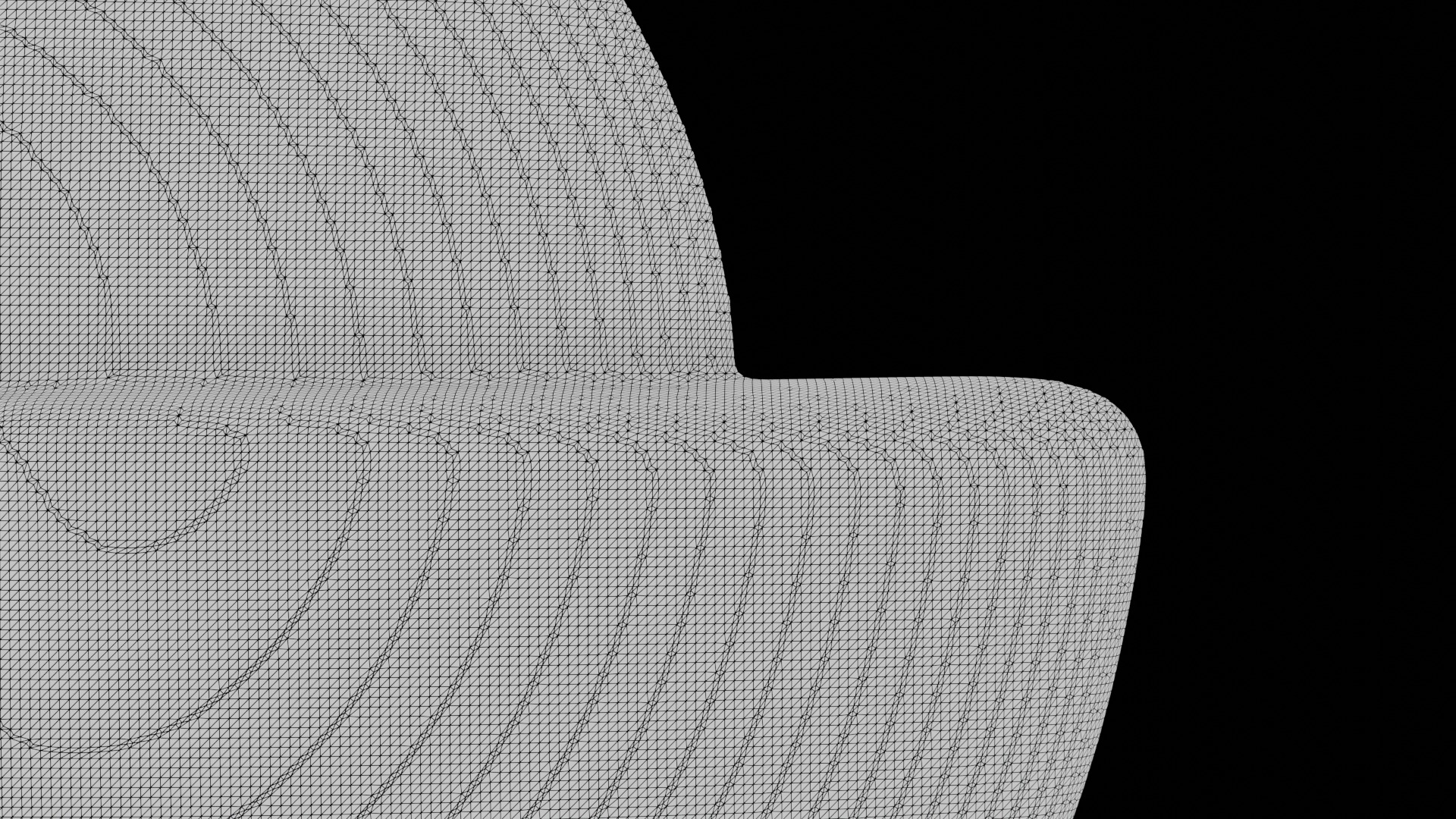 Ammonoid shell involute and compressed Prodromites 3D model_11